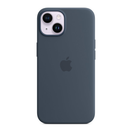 Чохол до мобільного телефона Apple iPhone 14 Plus Silicone Case with MagSafe - Storm Blue,Model A2911 (MPT53ZE/A)