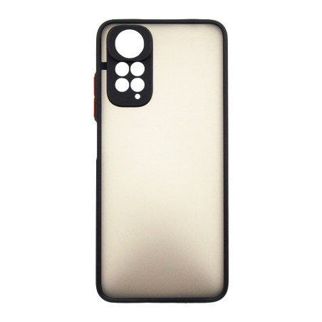 Чохол до мобільного телефона Dengos Matte Xiaomi Redmi Note 11 (black) (DG-TPU-MATT-113)