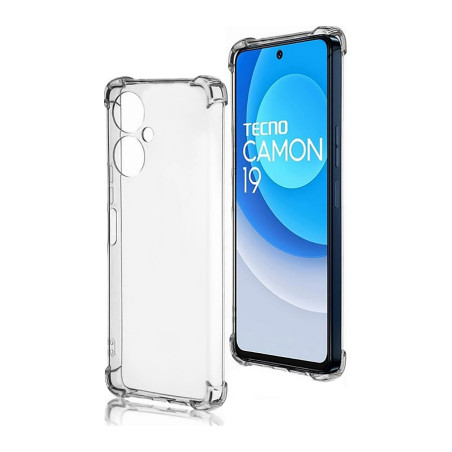 Чохол до мобільного телефона BeCover Anti-Shock Tecno Camon 19 (CI6n)/19 Pro (CI8n) Clear (708901)