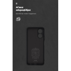 Чохол до мобільного телефона Armorstandart ICON Case OPPO A17 4G Camera cover Black (ARM64847)