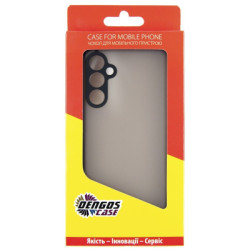 Чохол до мобільного телефона Dengos Matte Samsung Galaxy A34 5G (black) (DG-TPU-MATT-119)