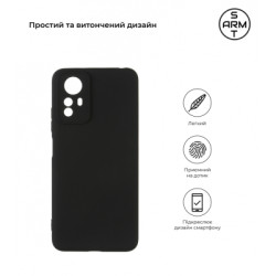 Чохол до мобільного телефона Armorstandart Matte Slim Fit Xiaomi Redmi Note 12S 4G Camera cover Black (ARM67502)