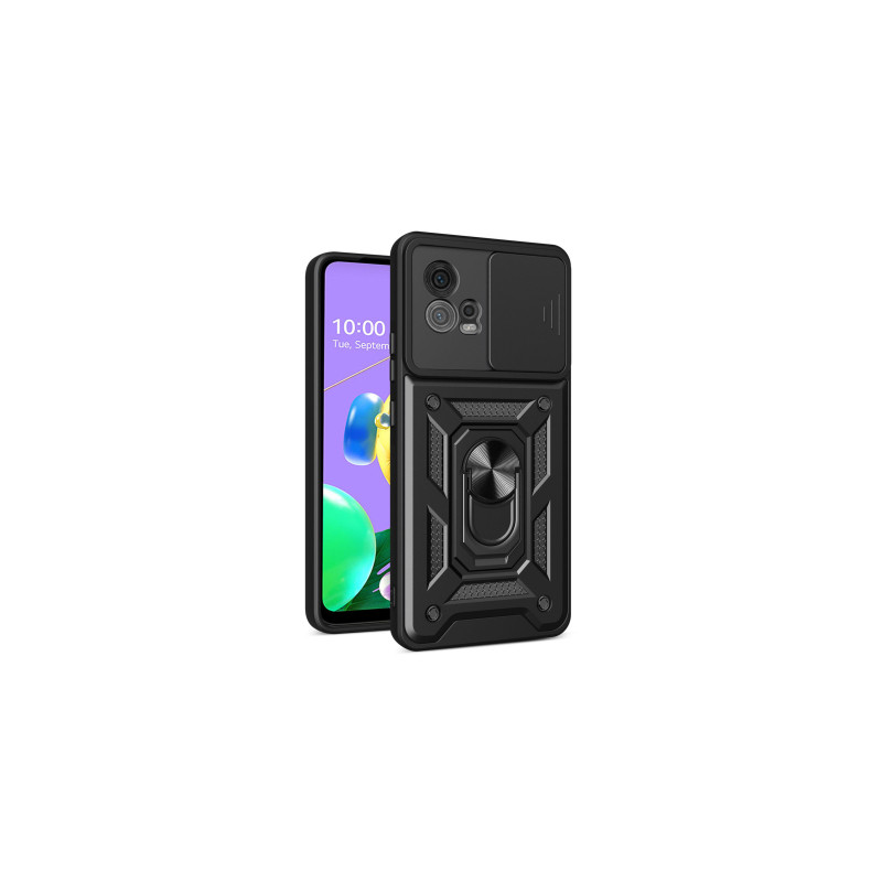 Чохол до мобільного телефона BeCover Military Motorola Moto G72 Black (709095)