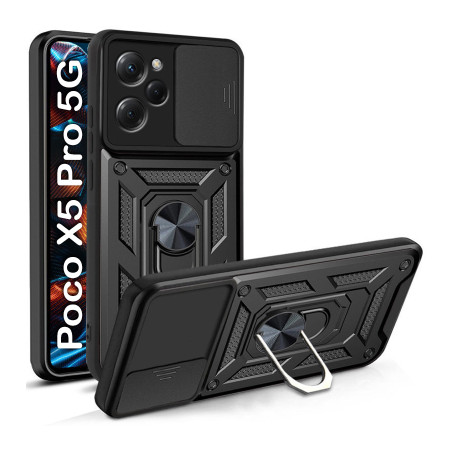 Чохол до мобільного телефона BeCover Military Poco X5 Pro 5G Black (709114)