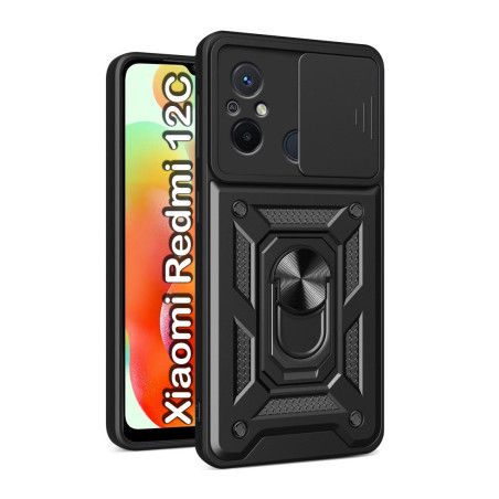Чохол до мобільного телефона BeCover Military Xiaomi Redmi 12C Black (709165)
