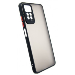 Чохол до мобільного телефона Dengos Matte Xiaomi Redmi Note 12 Pro 4g (black) (DG-TPU-MATT-122)