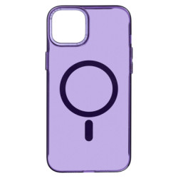 Чохол до мобільного телефона Armorstandart Y23 MagSafe Apple iPhone 14 Transparent Purple (ARM68329)