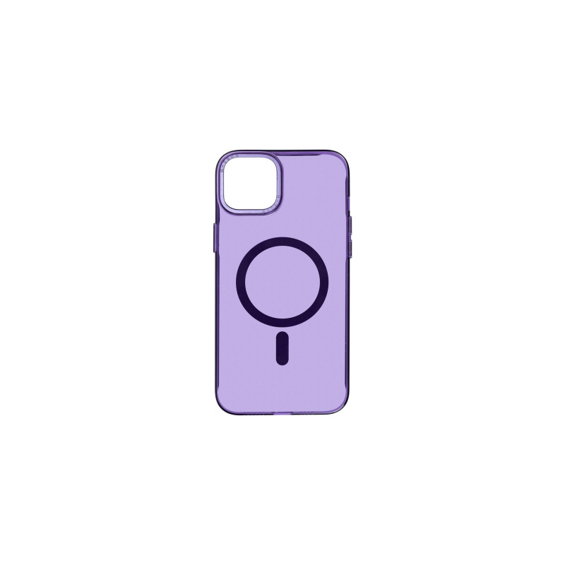 Чохол до мобільного телефона Armorstandart Y23 MagSafe Apple iPhone 14 Transparent Purple (ARM68329)