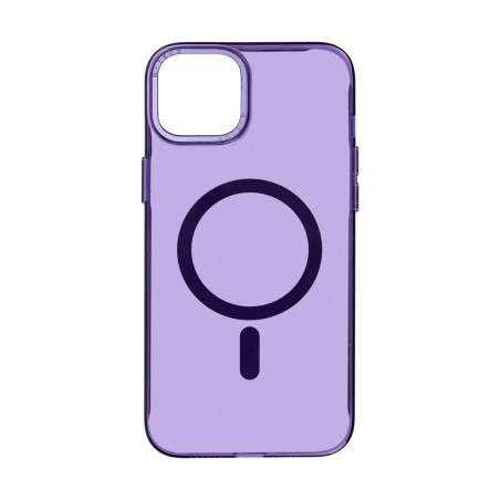 Чохол до мобільного телефона Armorstandart Y23 MagSafe Apple iPhone 14 Transparent Purple (ARM68329)