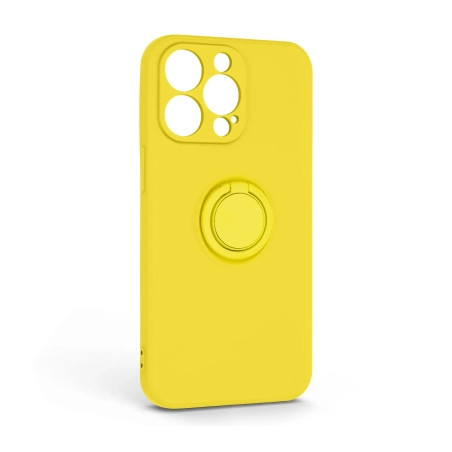 Чохол до мобільного телефона Armorstandart Icon Ring Apple iPhone 13 Pro Yellow (ARM68667)