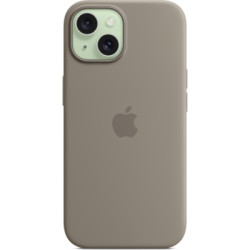 Чохол до мобільного телефона Apple iPhone 15 Silicone Case with MagSafe Clay (MT0Q3ZM/A)