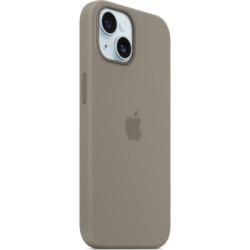 Чохол до мобільного телефона Apple iPhone 15 Silicone Case with MagSafe Clay (MT0Q3ZM/A)