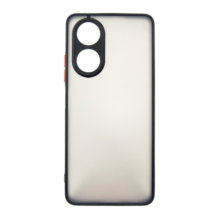 Чохол до мобільного телефона Dengos Matte OPPO A58 4G (black) (DG-TPU-MATT-132)