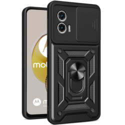 Чохол до мобільного телефона BeCover Military Motorola Moto G73 Black (709982)