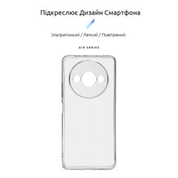 Чохол до мобільного телефона Armorstandart Air Xiaomi Redmi A3 Camera cover Clear (ARM74420)