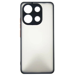 Чохол до мобільного телефона Dengos Kit for Xiaomi Redmi Note 13 4G case + glass (Black) (DG-KM-66)