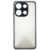 Чохол до мобільного телефона Dengos Kit for Xiaomi Redmi Note 13 4G case + glass (Black) (DG-KM-66)