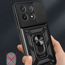 Чохол до мобільного телефона BeCover Military Poco X6 Pro Black (711157)