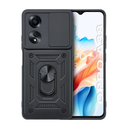 Чохол до мобільного телефона BeCover Military Oppo A38 Black (710714)