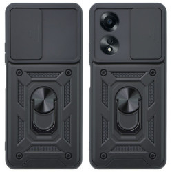 Чохол до мобільного телефона BeCover Military Oppo A38 Black (710714)