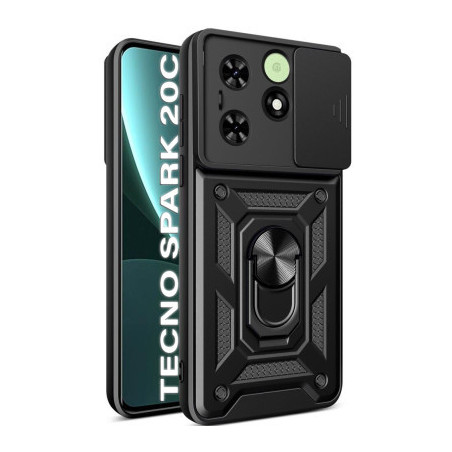 Чохол до мобільного телефона BeCover Military Tecno Spark 20C (BG7n) Black (710685)