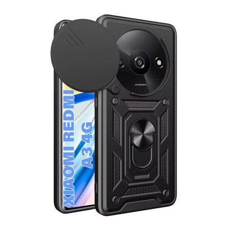 Чохол до мобільного телефона BeCover Military Xiaomi Redmi A3 4G Black (711319)