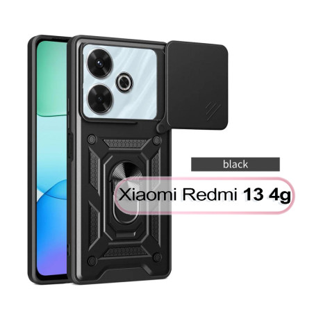 Чохол до мобільного телефона BeCover Military Xiaomi Redmi 13 Black (711551)