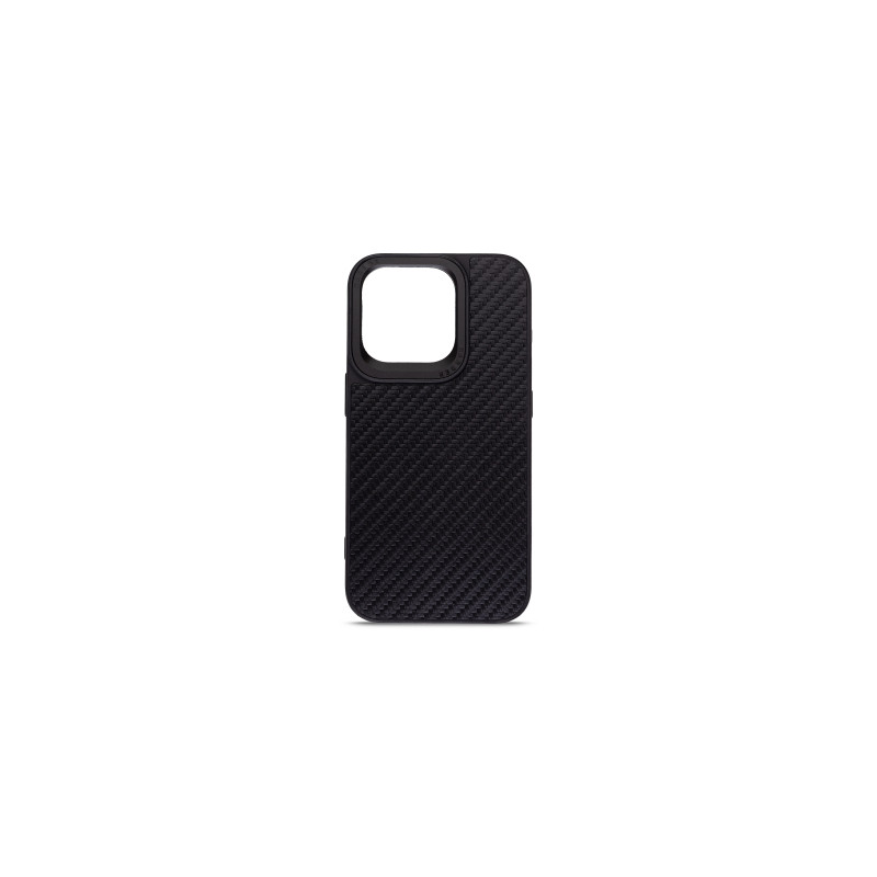 Чохол до мобільного телефона Harder Carbon Pattern Apple iPhone 14 Pro Black (ARM76779)
