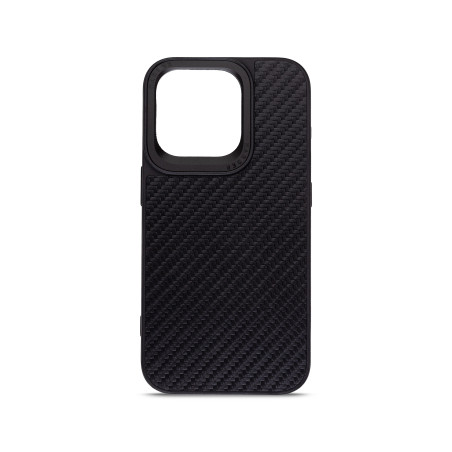 Чохол до мобільного телефона Harder Carbon Pattern Apple iPhone 14 Pro Black (ARM76779)