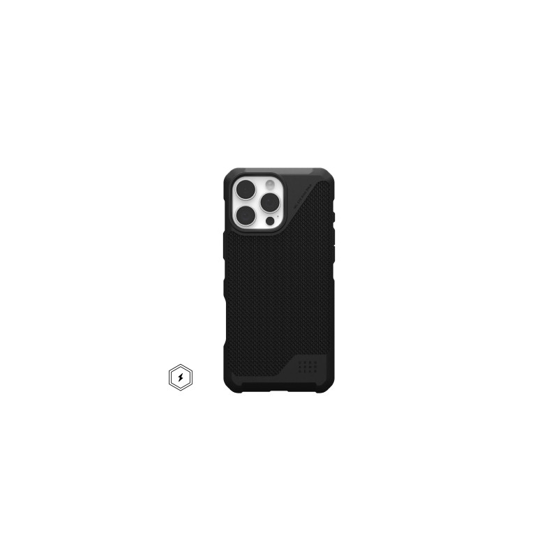 Чохол до мобільного телефона UAG iPhone 16 Pro Max Metropolis LT Magsafe Kevlar Black (114453113940)