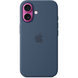 Чохол до мобільного телефона Apple iPhone16 Silicone Case with MagSafe - Denim (MYY23ZM/A)