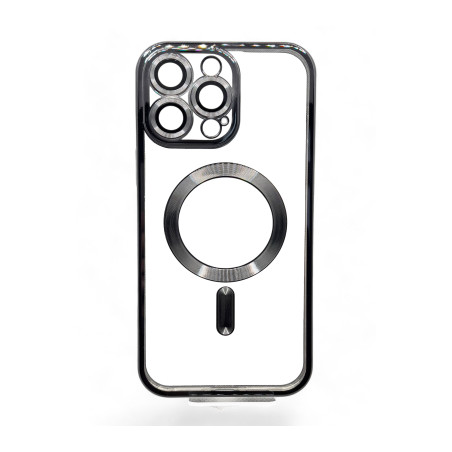 Чохол до мобільного телефона BeCover TPU Chrome Case (MagSafe) для Apple iPhone 16 Pro Black (712080)