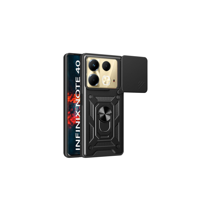 Чохол до мобільного телефона BeCover Military Infinix Note 40 (X6853) Black (712159)