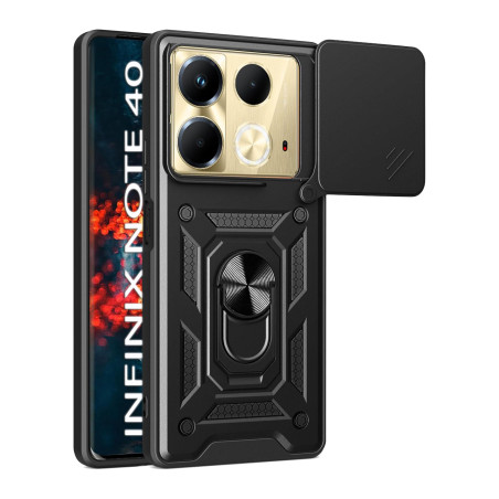 Чохол до мобільного телефона BeCover Military Infinix Note 40 (X6853) Black (712159)