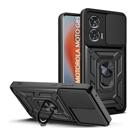 Чохол до мобільного телефона BeCover Military Motorola Moto G85 Black (712163)