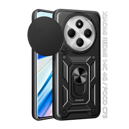 Чохол до мобільного телефона BeCover Military Xiaomi Redmi 14C 4G / Poco C75 Black (712489)