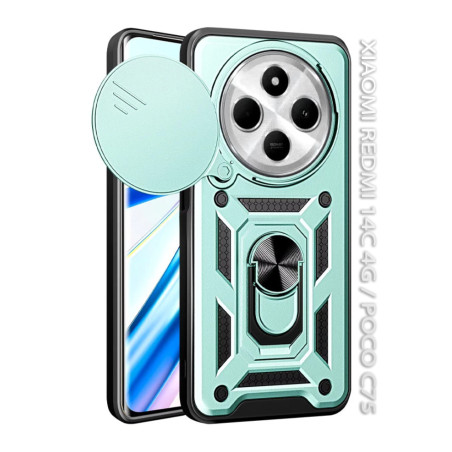 Чохол до мобільного телефона BeCover Military Xiaomi Redmi 14C 4G / Poco C75 Dark Green (712491)