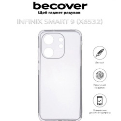 Чохол до мобільного телефона BeCover Infinix Smart 9 (X6532) Transparancy (712496)