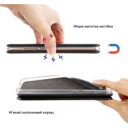 Чохол до мобільного телефона BeCover Exclusive Xiaomi Redmi 14C 4G / Poco C75 Black (712508)