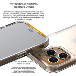 Чохол до мобільного телефона Drobak Acrylic Case with Airbag для Apple iPhone 15 (949405)