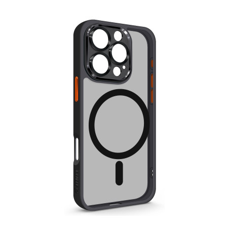 Чохол до мобільного телефона Armorstandart Unit MagSafe SE Apple iPhone 16 Pro Black Orange (ARM81147)