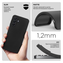 Чохол до мобільного телефона Armorstandart Matte Slim Fit Samsung A26 5G Camera cover Black (ARM82187)