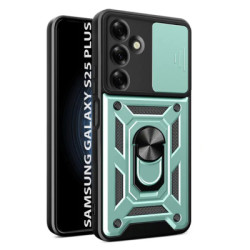 Чохол до мобільного телефона BeCover Military Samsung Galaxy S25 Plus SM-S936 Dark Green (712880)