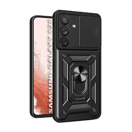 Чохол до мобільного телефона BeCover Military Samsung Galaxy S25 SM-S931 Black (712877)