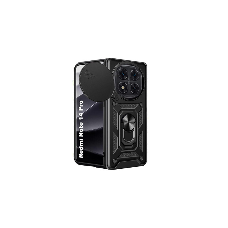 Чохол до мобільного телефона BeCover Military Xiaomi Redmi Note 14 Pro 5G Black (712869)