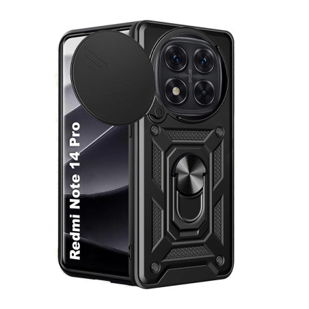 Чохол до мобільного телефона BeCover Military Xiaomi Redmi Note 14 Pro 5G Black (712869)
