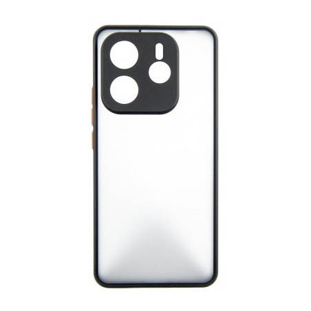 Чохол до мобільного телефона Dengos Matte Xiaomi Redmi Note 14 5G (Black) (DG-TPU-MATT-155)