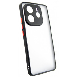 Чохол до мобільного телефона Dengos Matte Xiaomi Redmi Note 14 5G (Black) (DG-TPU-MATT-155)