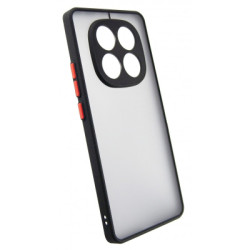 Чохол до мобільного телефона Dengos Matte Xiaomi Redmi Note 14 Pro (Black) (DG-TPU-MATT-156)