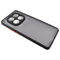 Чохол до мобільного телефона Dengos Matte Xiaomi Redmi Note 14 Pro (Black) (DG-TPU-MATT-156)